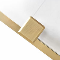 Porta Doccia Rea Montana 110 Gold Brush