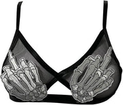 Set di lingerie sexy cosplay anime - abito gotico rave per Halloween - misura adattabile 80-115 cm