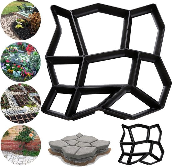 2 pezzi di panno per pavimento in cemento falso – Adatto per giardino, ingresso e terrazza, resistente all'usura e alla corrosione