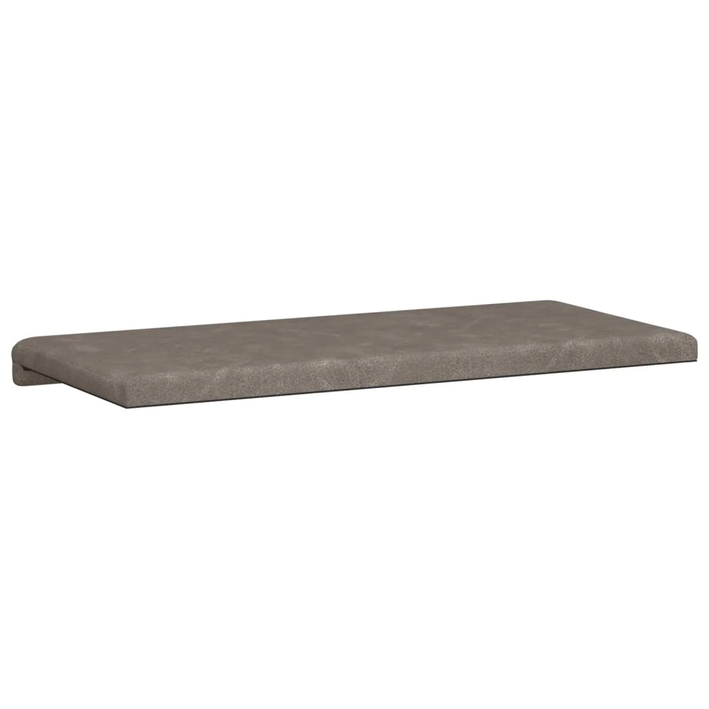 Cuscino per panchina Similpelle Grigio Profondità 35 cm 42043277