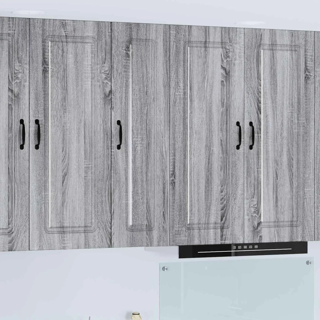 Mobile da cucina con lo scaffale-Armadio da cucina Grigio Sonoma 30 x 31 x 100 cm 257669