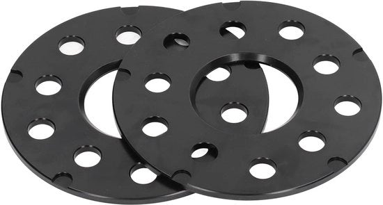 2 pezzi di adattatori di allargamento ruota per hub centrico in alluminio da 5mm/0.2 pollici per veicoli Seat che utilizzano hub da 5x114.3
