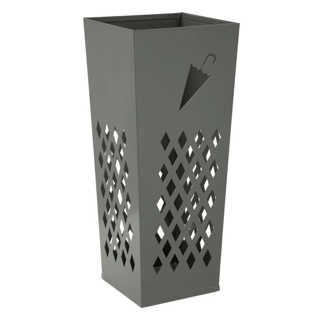 Portaombrelli moderno UMBRELLA in metallo grigio