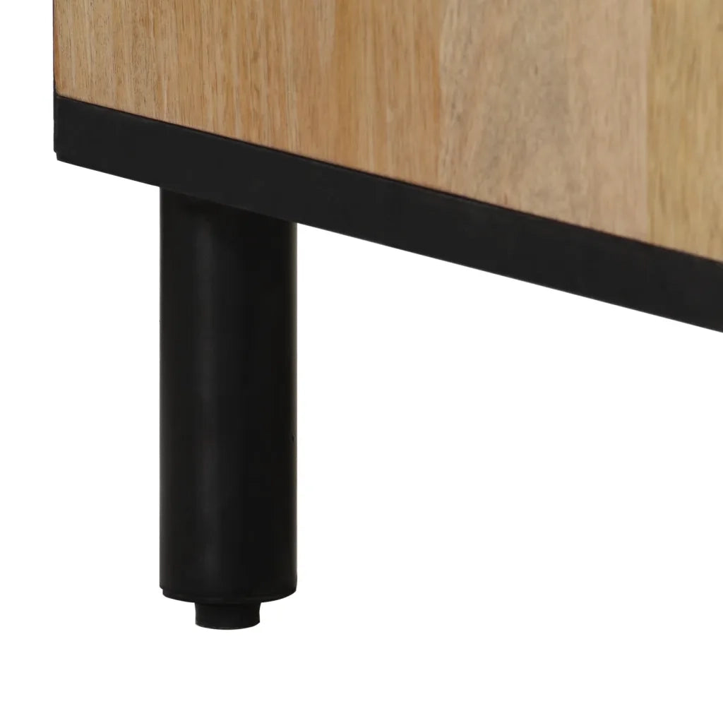 Credenza 60x33x75 cm in Legno Massello di Mango 358238