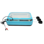 Incubatrice automatica 36 uova 80W, 12V-220V, rotazione automatica, controllo temperatura e umidità, display digitale