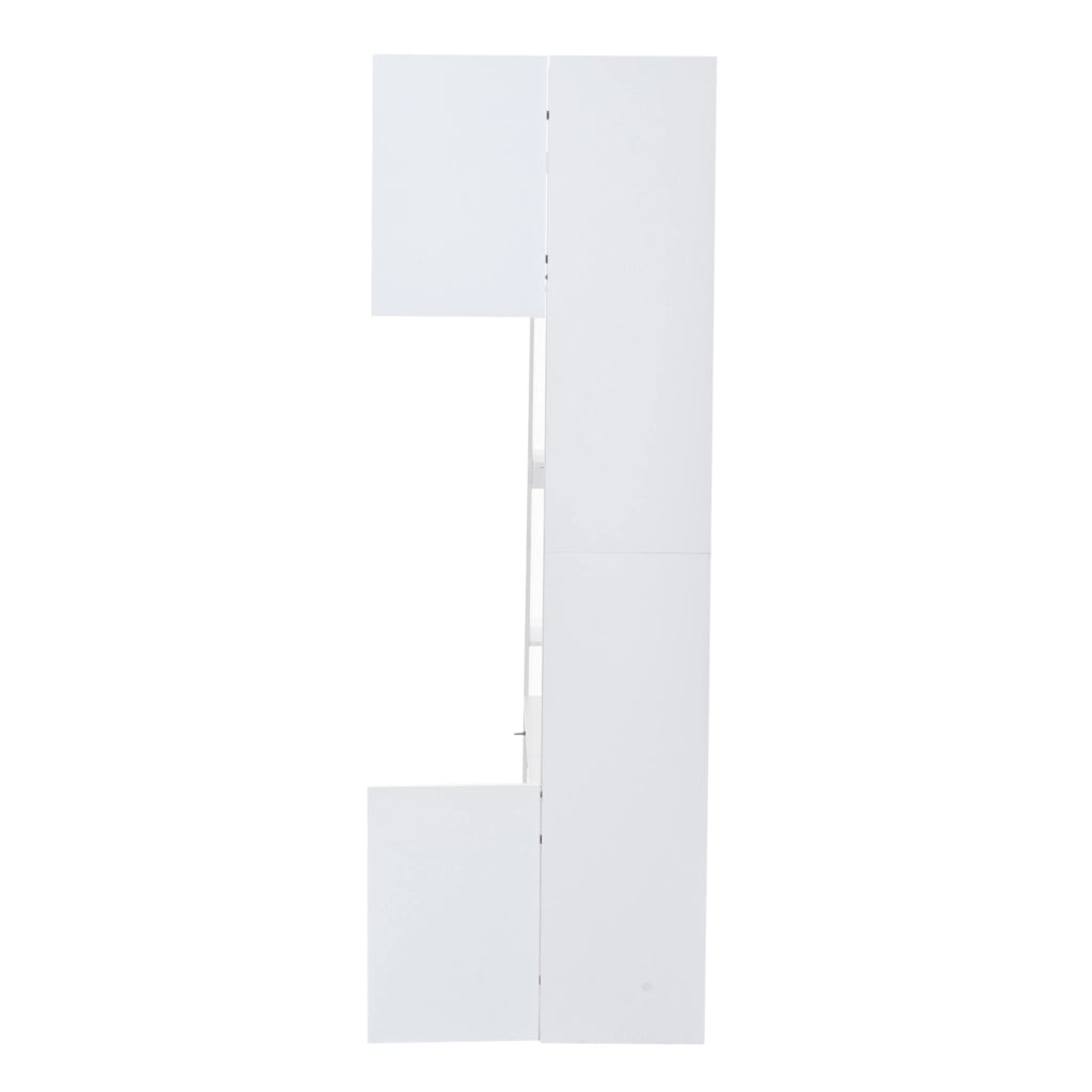 Mobile Parete Soggiorno con Vetrina e TV ¨C MINIMAL ¨C Bianco