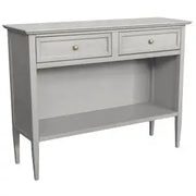 Consolle Libreria Aperta mod spillo Shabby chic grigio anticato
