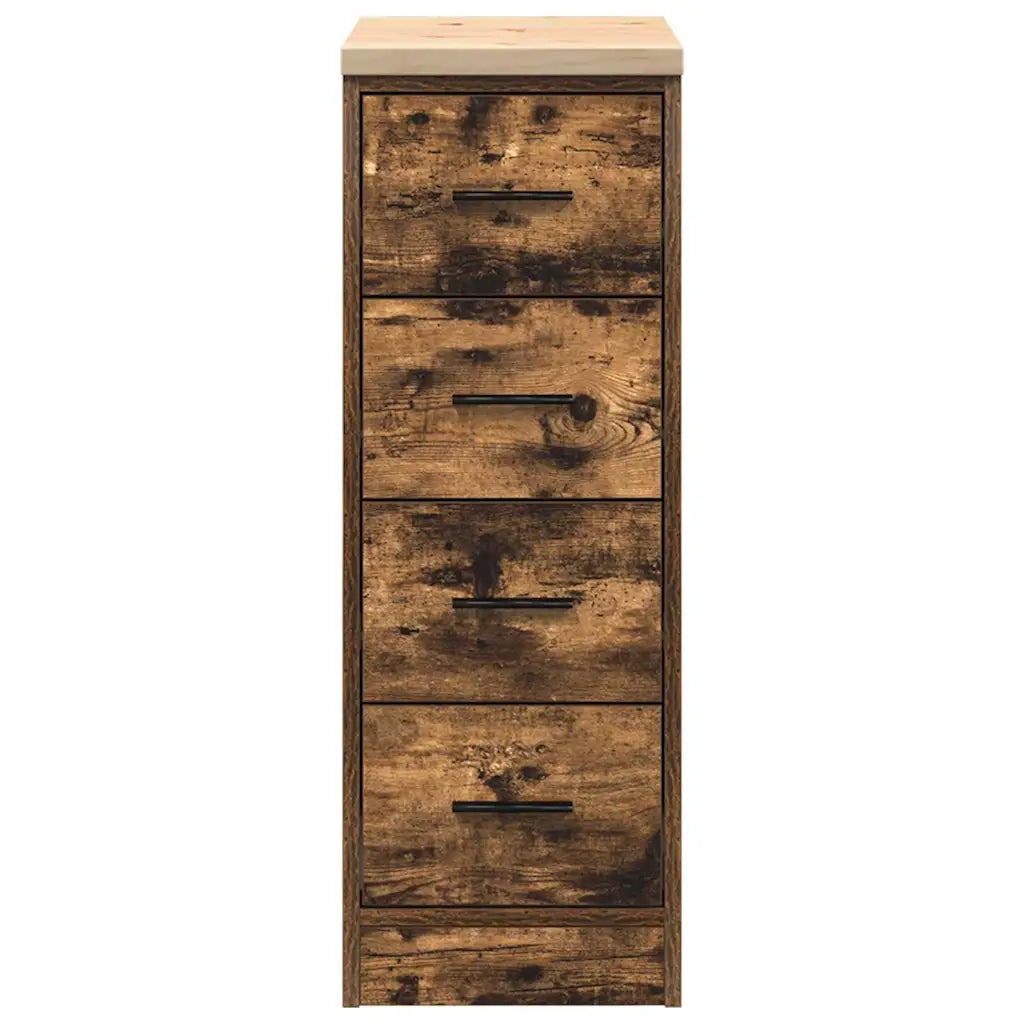 Armadietto da Garage in Rovere Affumicato 30x51x85 cm CFW4113836