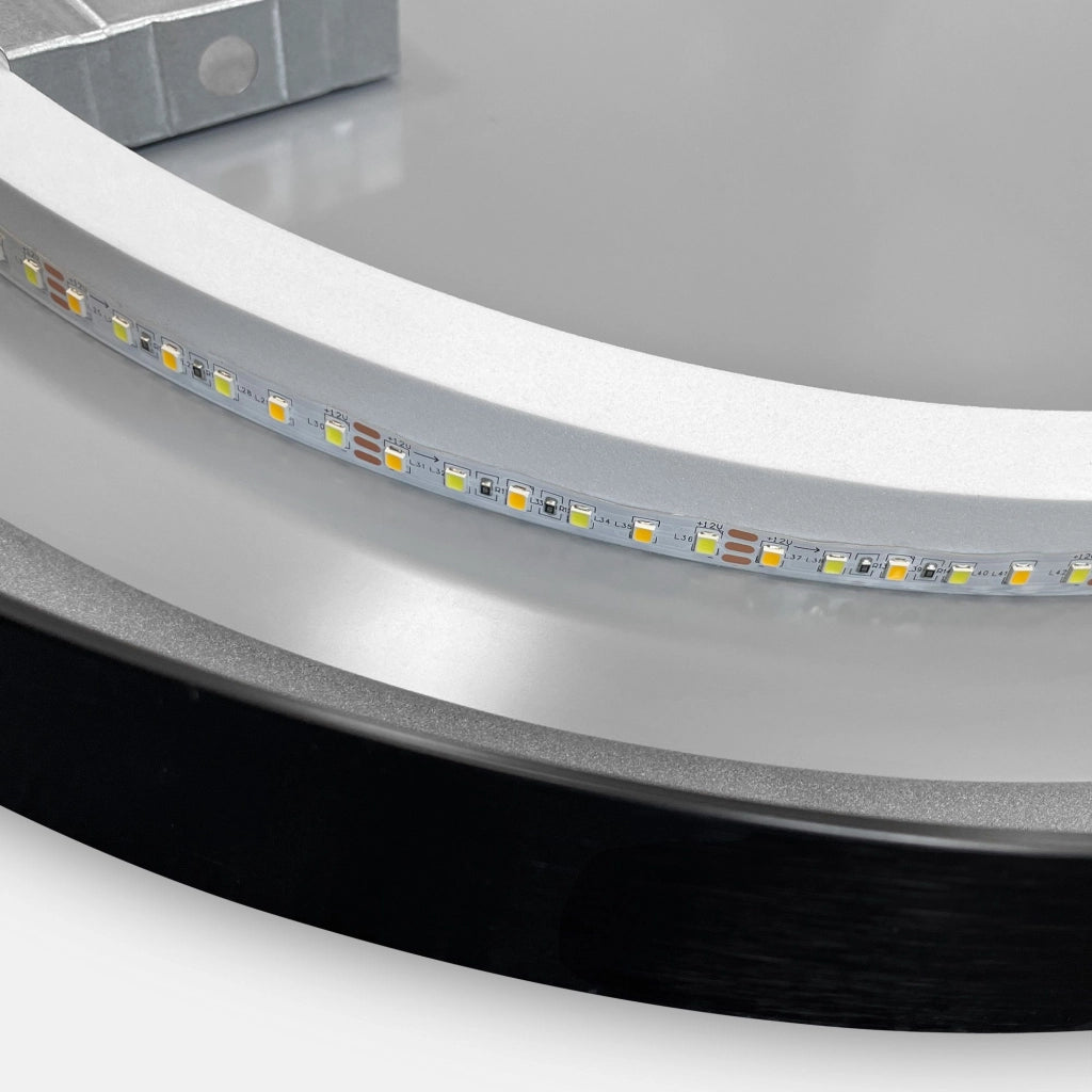 Specchio Led Ovl 50x100cm Black