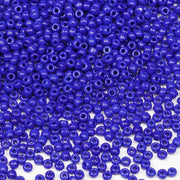 Kralen Koningsblauvi 3mm per 100 Gram, 3600 Stuks, 8/0 Glazen perle per la Creazione di Gioielli, Bracciali, Collane e Orecchini (Koningsblauw)