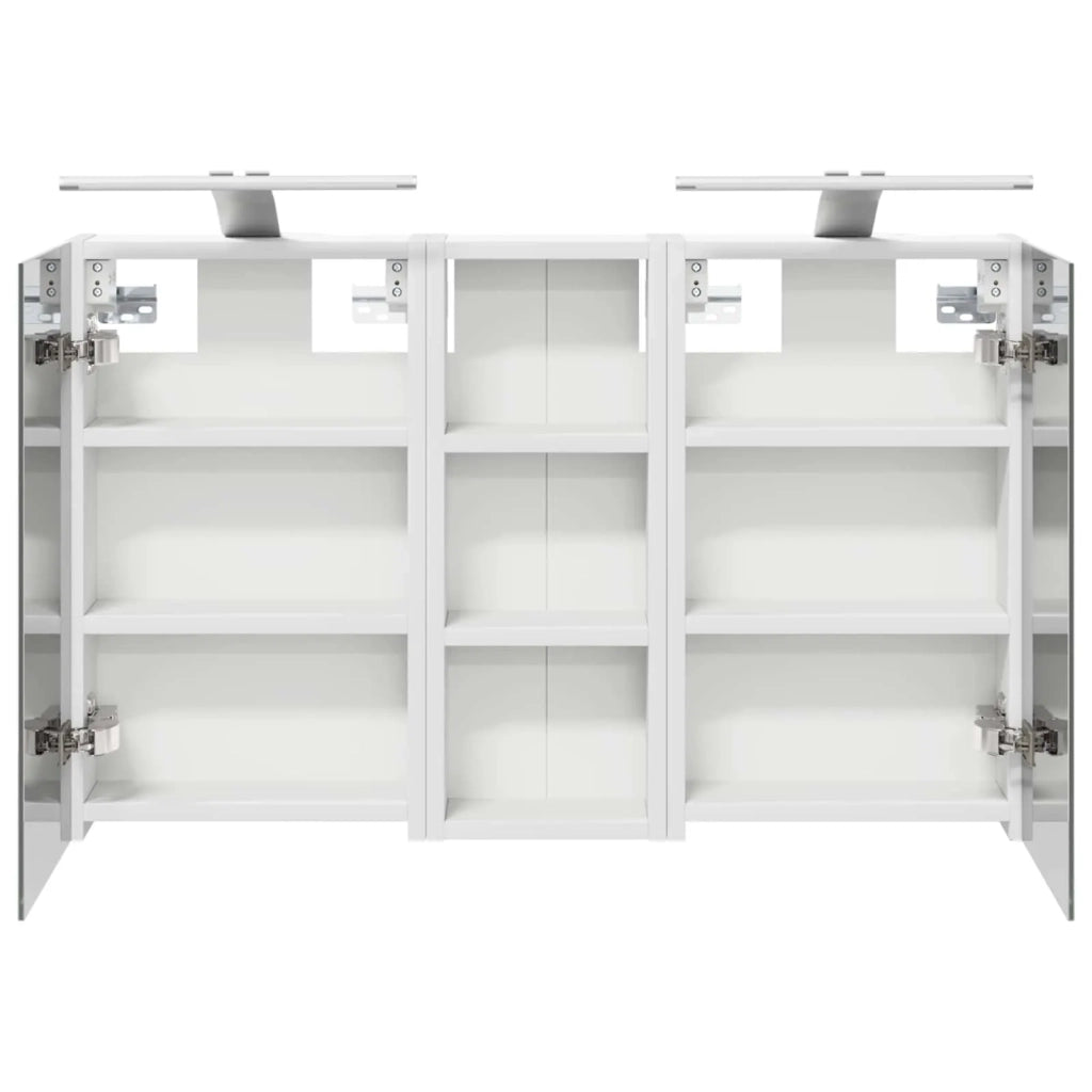Set di Armadi da Bagno con lo scaffale 3 pcs 80 x 10,5 x 50 cm 3403656