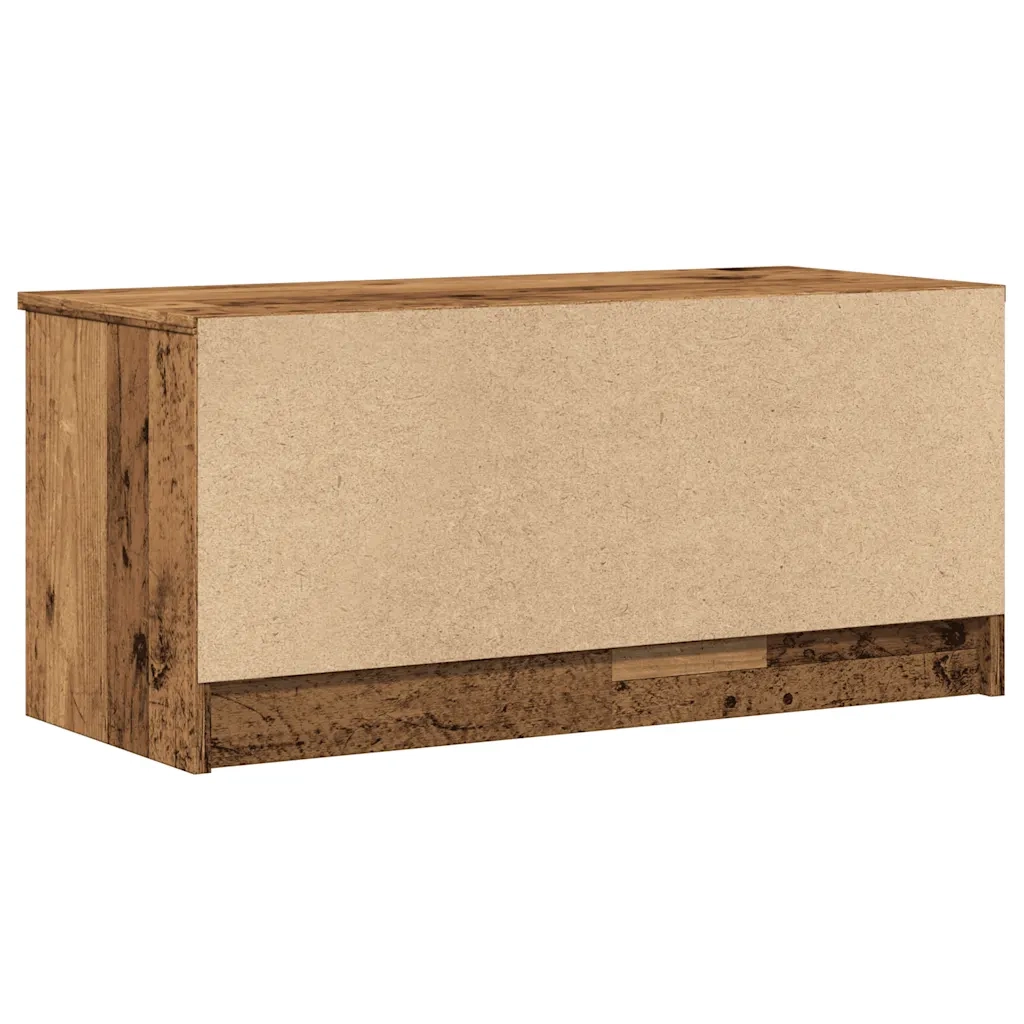 vidaXL Mobile Porta TV Legno Vecchio 80x35x36,5 cm Legno Multistrato