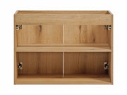 Mobile sottolavabo 80 cm 2 ante Nova Oak 80 x 57 x 39 cm