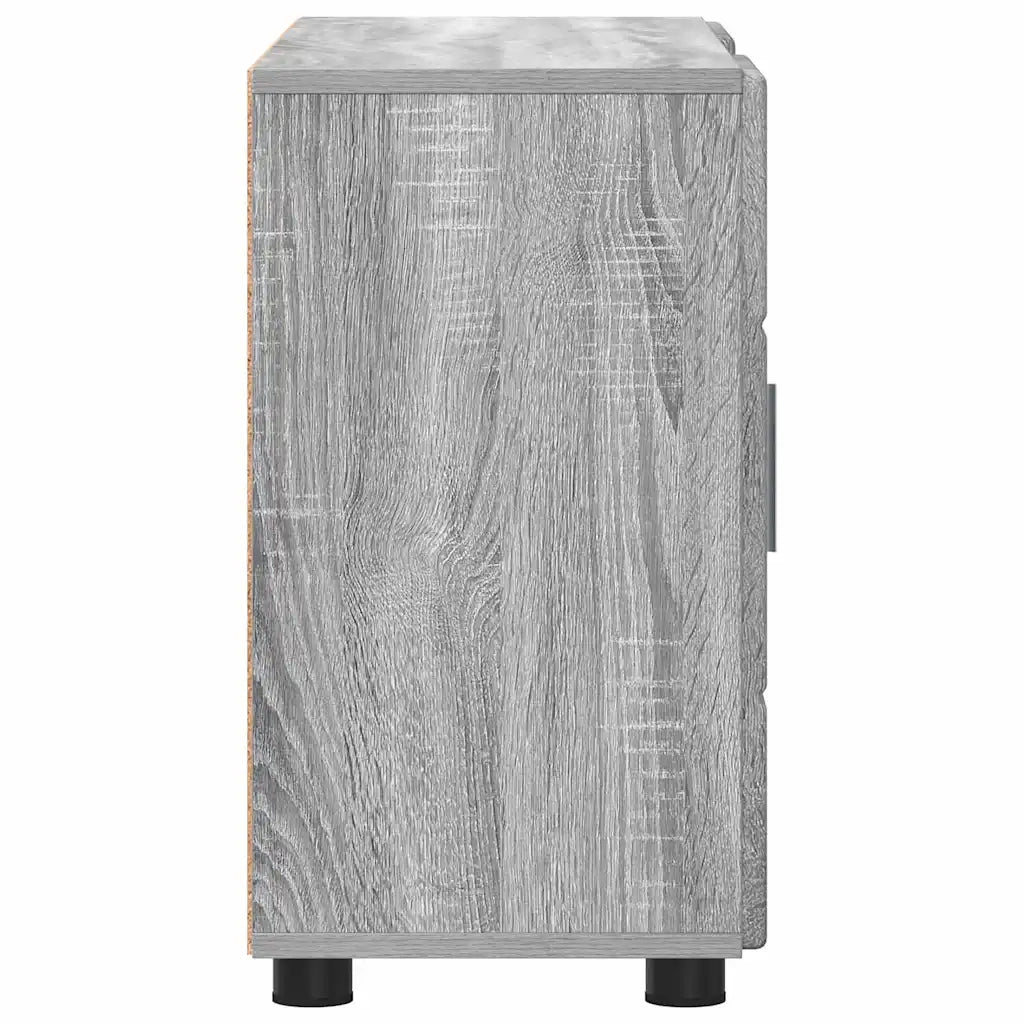Credenza con porta FLORIN Grigio Sonoma 88,5 x 30,5 x 55,5 cm