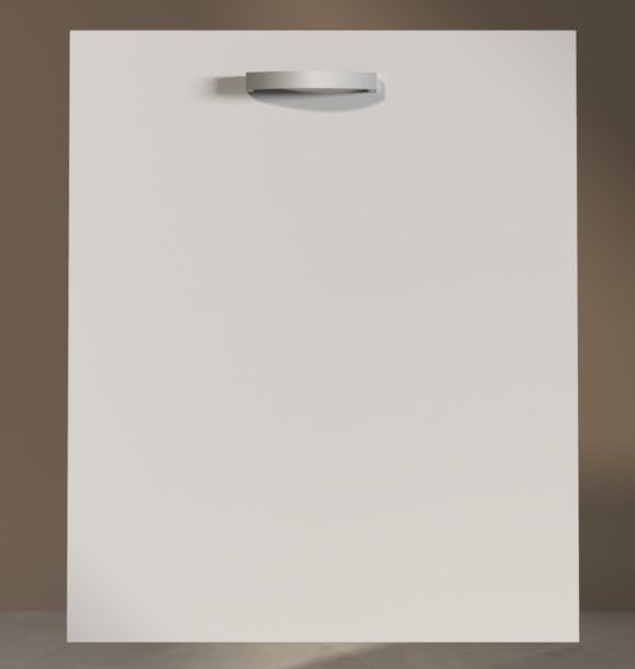 Anta per mobili in Legno nobilitato Compresa di Maniglia e Cerniere 90X40 BIANCO