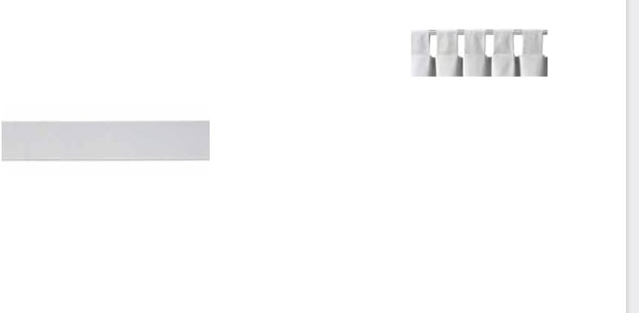 Fettuccia TORRETTE - Fascia Per Tende - Nastro Trasparente Vendita al metro lineare