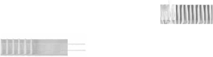 Fettuccia Arricciatenda Velcrata per Tende Mantovane - Nastro Colore Bianco - Vendita al Metro lineare (FET-043 Altezza 6CM)