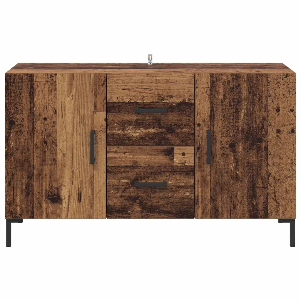 Credenza | Madia | Buffet da pranzo | Armadio da pranzo Legno vecchio 100 x 36 x 60 cm Legno multistrato