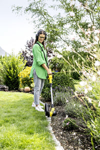 Kärcher LTR 3-18 DUAL BATTERY SET 30 cm Batteria Nero, Acciaio inox, Giallo