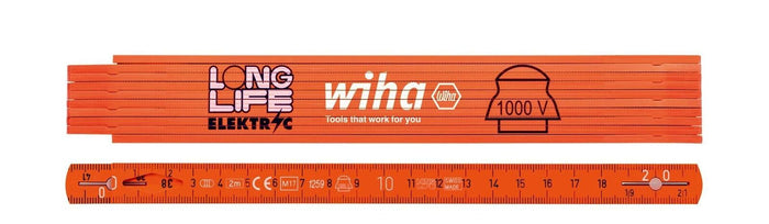 Wiha 42068 riga pieghevole 2 m