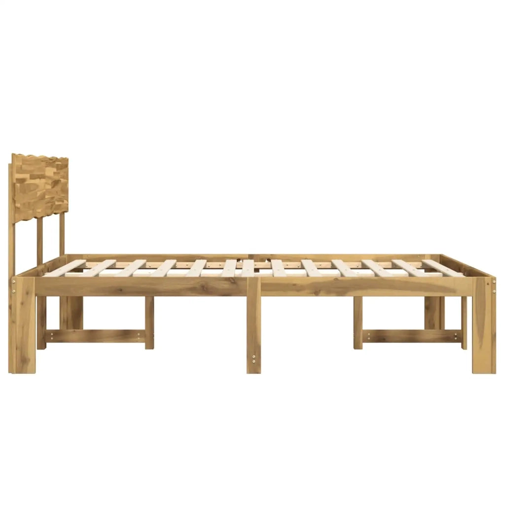 Letto matrimoniale con testiera ROSTOCK Bianco 120 x 200 cm 903379
