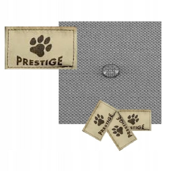 AIO FACTORY 55x45 cm PRESTIGE Letto per cani impermeabile grigio