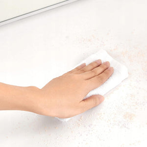 Toletta Valora bianca con specchio e luci a LED | Scandinavo