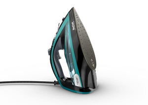 Tefal Ultimate Pure FV9844 Ferro da stiro a secco e a vapore Piastra Durilium Autoclean 3200 W Nero, Blu