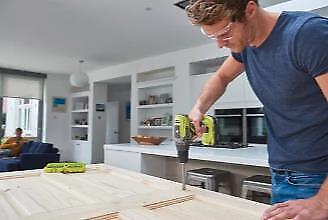 Ryobi R18DD3-0 1800 Giri/min Nero, Verde