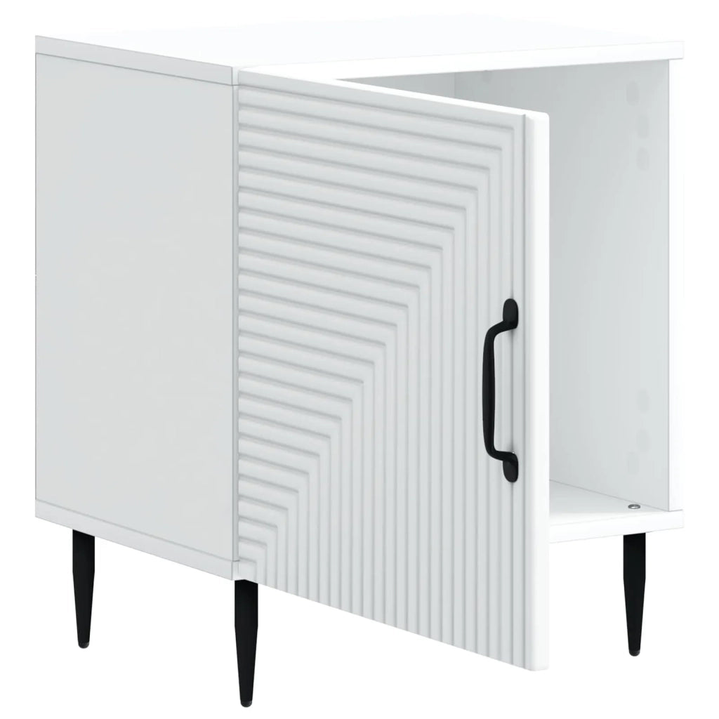 Armadio da Notte 2 pcs Bianco 43 x 34,5 x 50 cm 894796