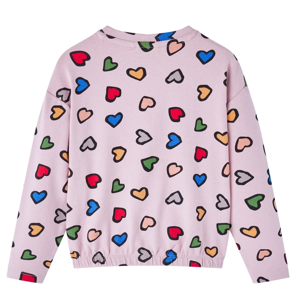 Felpa da Bambina Rosa 116 14426