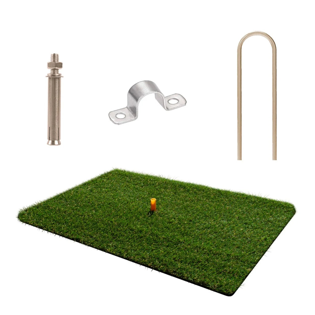 Gabbia di pratica di guida del golf 3m con rete ad alto impatto foglio con 5 fori per il bersaglio