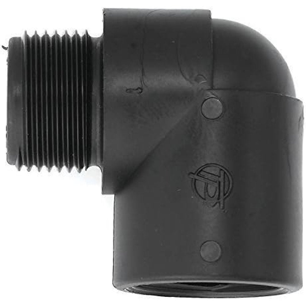 Foglio angolo 90  1,91 cm/filettatura esterna x 1,91 cm/filetto