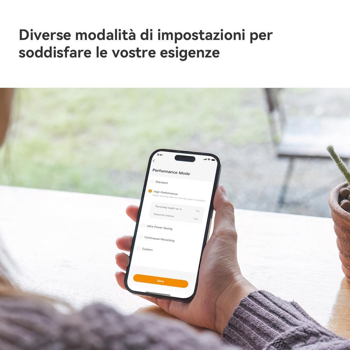 Imou Cell go Full Color Capocorda Telecamera di sicurezza IP Esterno 2304 x 1296 Pixel Soffitto/muro