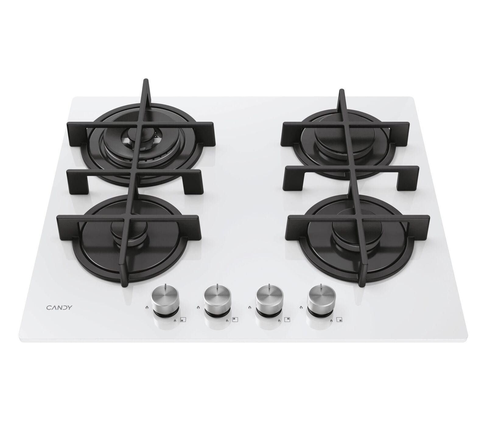 Candy Moderna CVG6BR4WTW Bianco Da incasso 60 cm Gas 4 Fornello(i)