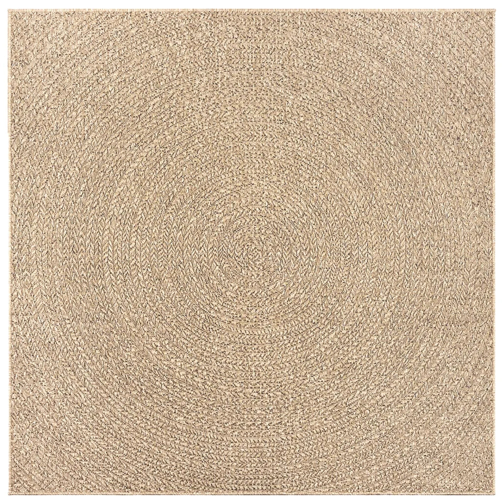 Tappeto ZIZUR 200x200 cm Aspetto Iuta per Interni ed Esterni 4006163