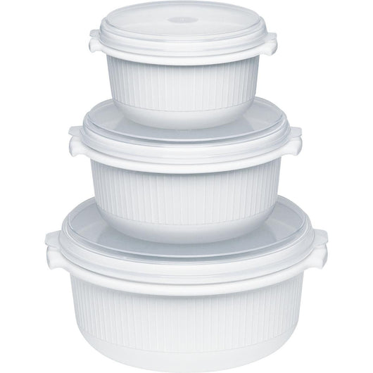 EMSA 459061200 recipiente per cibo Bianco 3 pz