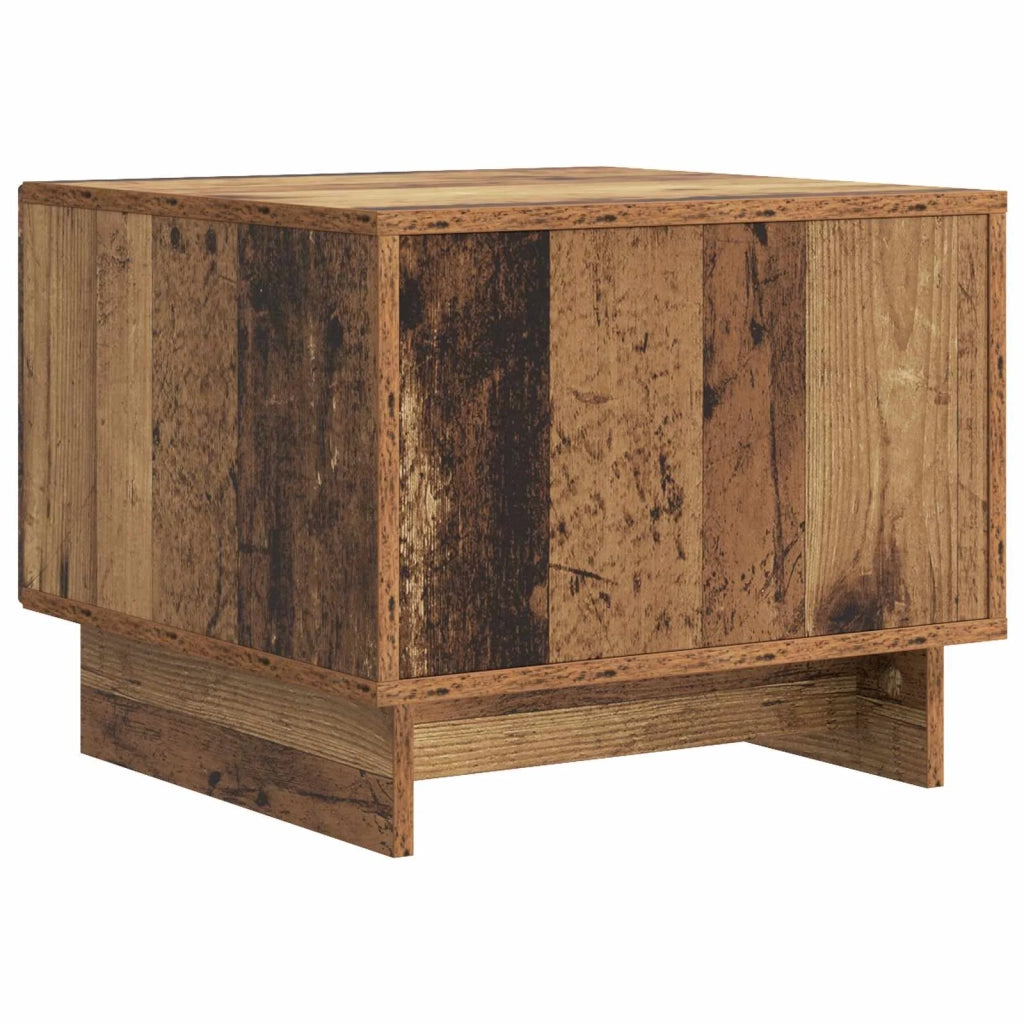 Tavolino da salotto con cassetto Legno antico 49 x 50 x 40 cm