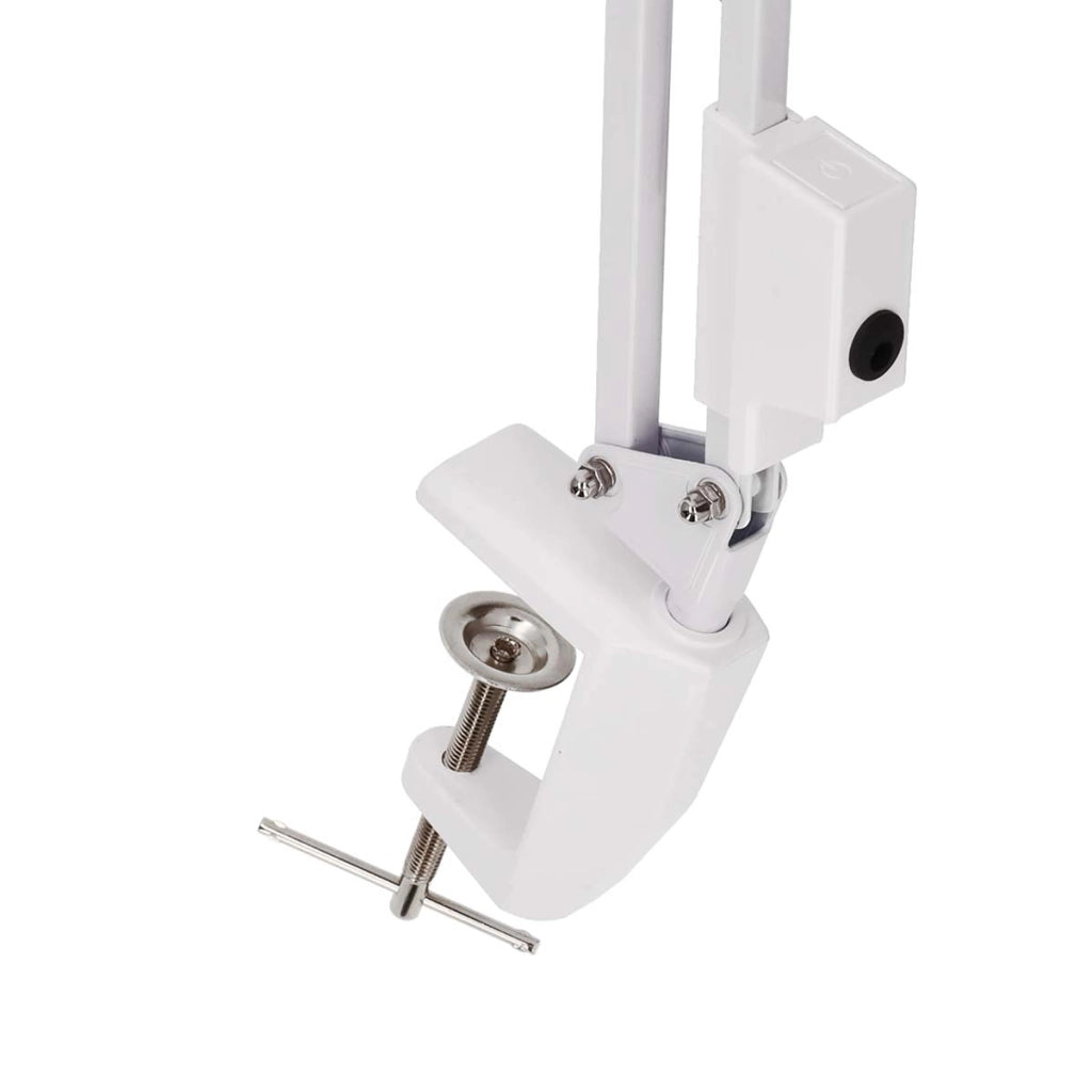Lampada di ingrandimento a LED da 6W 700lm 6500K con morsetto di montaggio Bianco Nedis