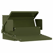 Mangiatore a Pedale per Pollo Verde oliva 50 x 40 x 29 cm CFW9517089