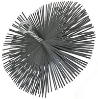 SCOVOLO TONDO X CAMINI ACCIAIO DIAM.MM.400