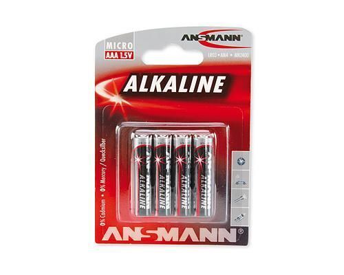 Ansmann Batterie alcaline non ricaricabili