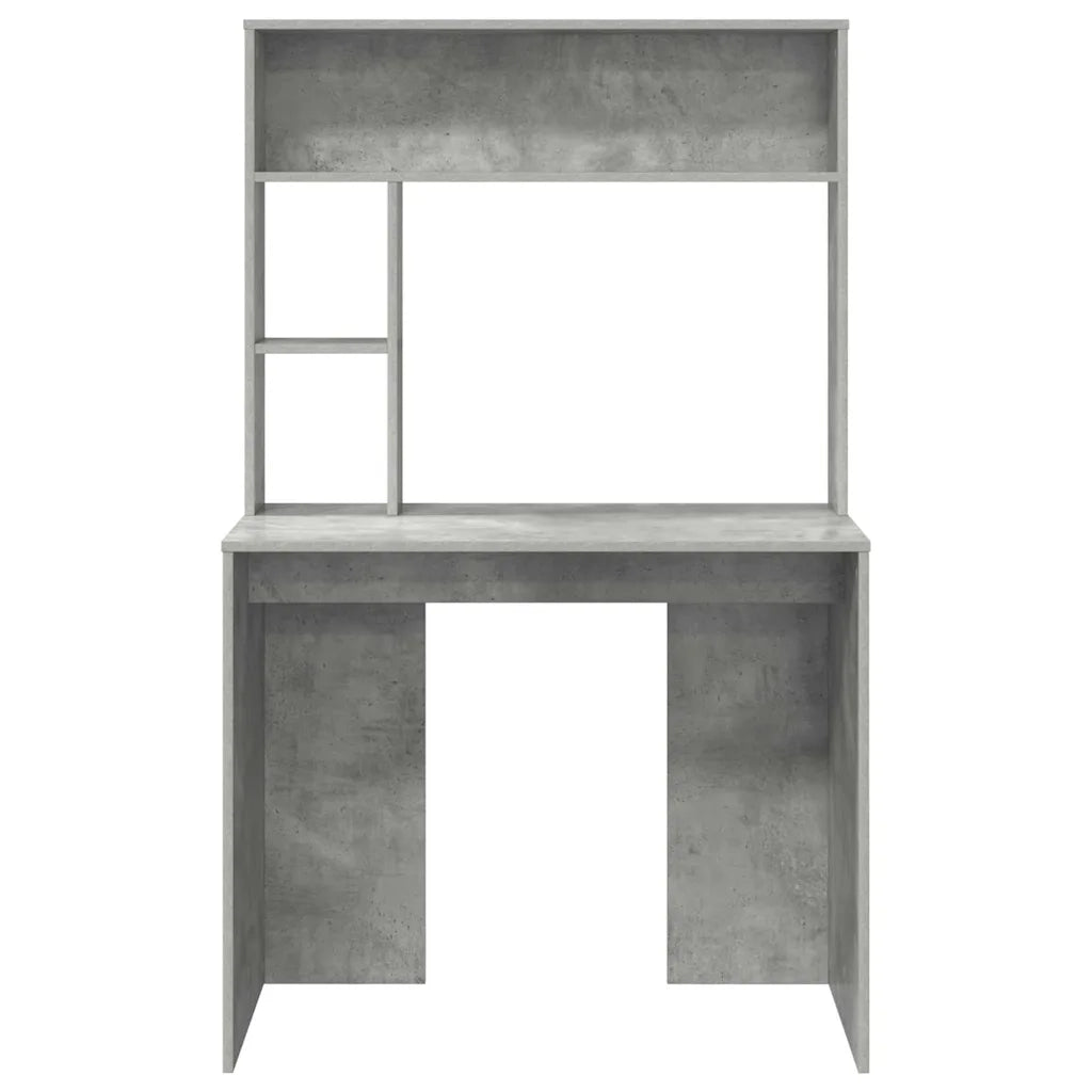 Scrivania Grigio cemento 91 x 50 x 149 cm Legno multistrato 869261