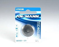 Ansmann Lithium CR 2430, 3 V Battery Batteria monouso Ioni di Litio
