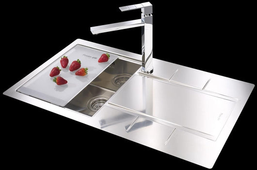 Foster L4 tagliere da cucina Vetro Traslucido