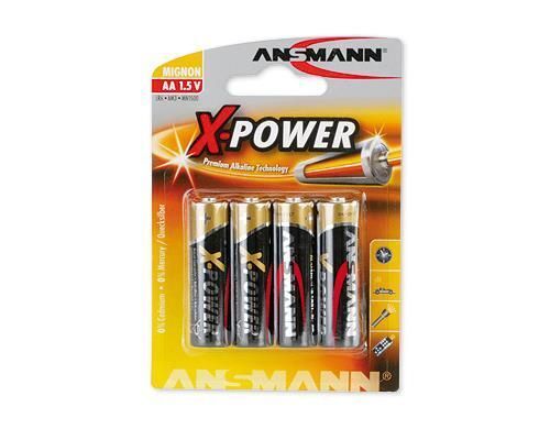 Ansmann Mignon / AA / LR6 x4 Batteria monouso Stilo AA Alcalino