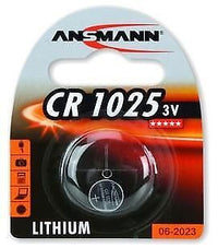 Ansmann 3V Lithium CR1025 Batteria monouso Litio