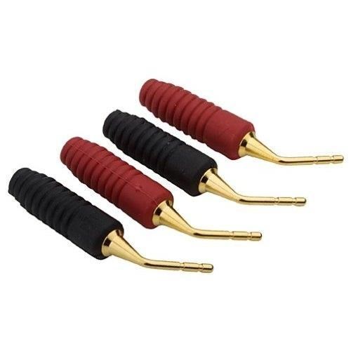 Monster Cable Toolless Speaker Cable Connectors - Angled Gold Pin® AGPT R-H cavo di collegamento