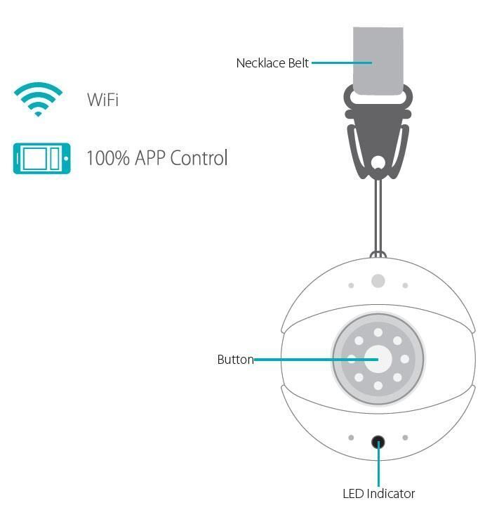 Atlantis Land A13-A750-PB pulsante di allarme