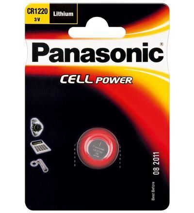 Panasonic Lithium Power Batteria monouso CR1220 Litio